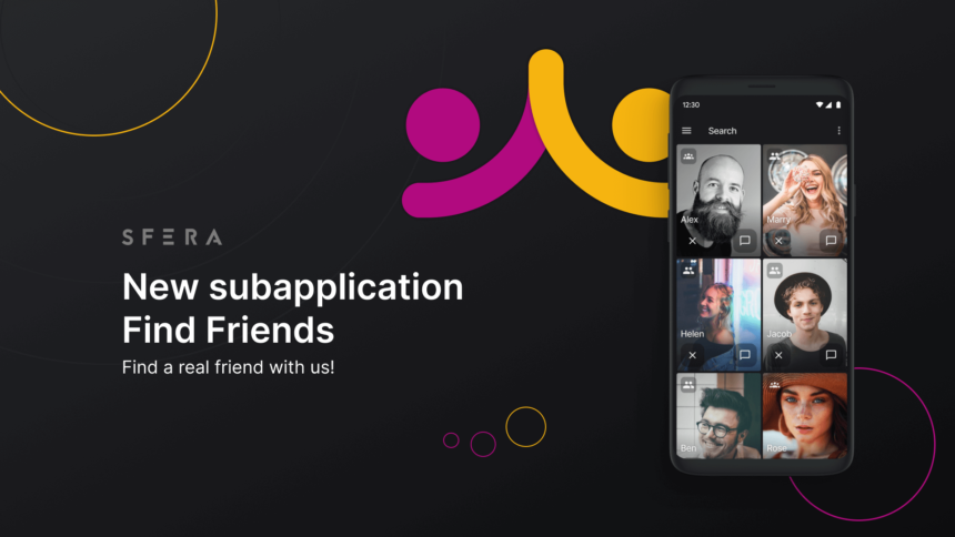 We added new service Find Friends